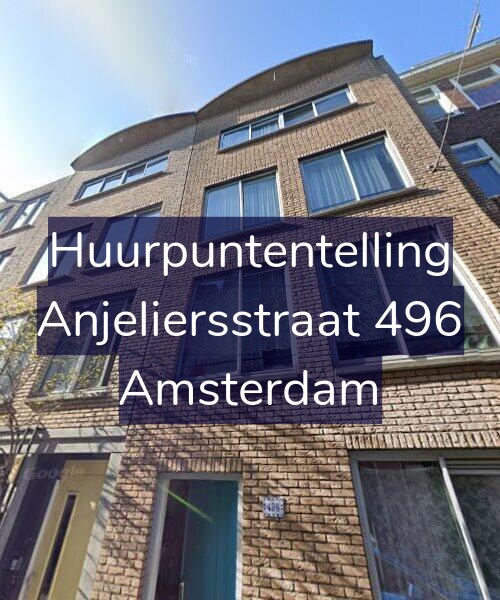 Foto gevel Huurpuntentelling voor Anjeliersstraat 496, Amsterdam