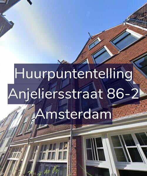 Foto gevel Huurpuntentelling voor Anjeliersstraat 86-2, Amsterdam