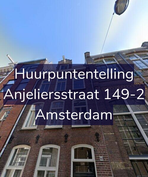 Foto gevel Huurpuntentelling voor Anjeliersstraat 149-2, Amsterdam