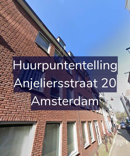 Foto gevel Huurpuntentelling voor Anjeliersstraat 20, Amsterdam