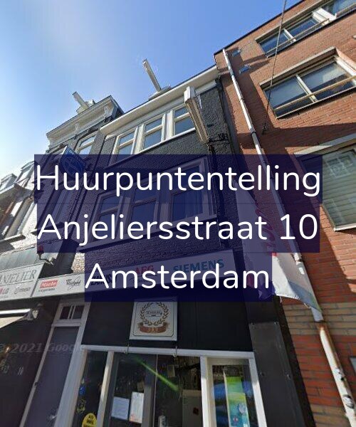 Foto gevel Huurpuntentelling voor Anjeliersstraat 10, Amsterdam