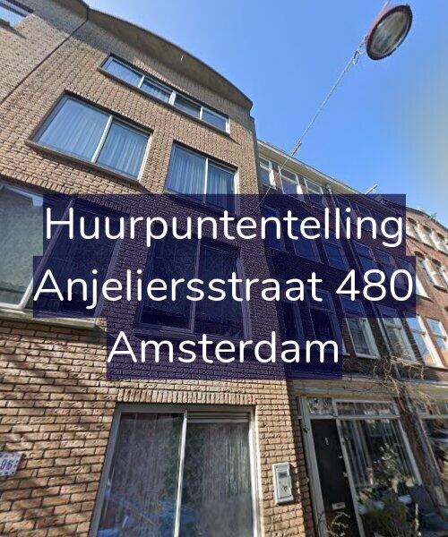 Foto gevel Huurpuntentelling voor Anjeliersstraat 480, Amsterdam