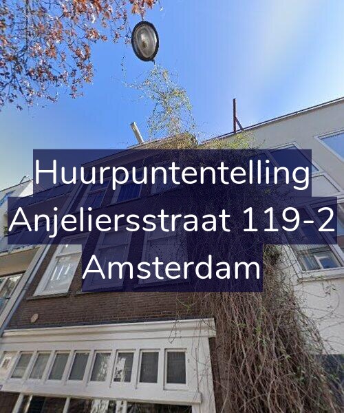 Foto gevel Huurpuntentelling voor Anjeliersstraat 119-2, Amsterdam