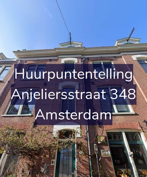 Foto gevel Huurpuntentelling voor Anjeliersstraat 348, Amsterdam