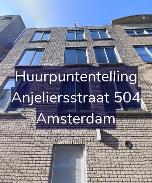 Foto gevel Huurpuntentelling voor Anjeliersstraat 504, Amsterdam