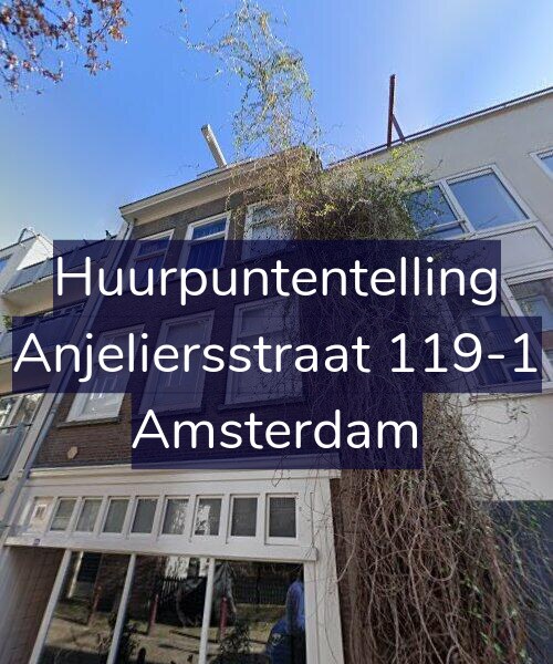 Foto gevel Huurpuntentelling voor Anjeliersstraat 119-1, Amsterdam
