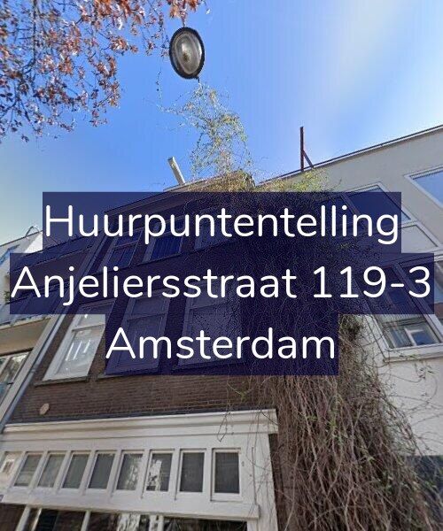 Foto gevel Huurpuntentelling voor Anjeliersstraat 119-3, Amsterdam