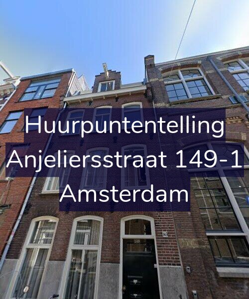 Foto gevel Huurpuntentelling voor Anjeliersstraat 149-1, Amsterdam