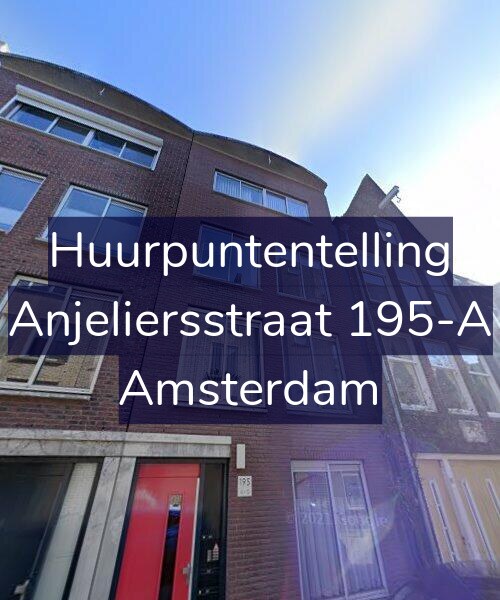 Foto gevel Huurpuntentelling voor Anjeliersstraat 195-A, Amsterdam