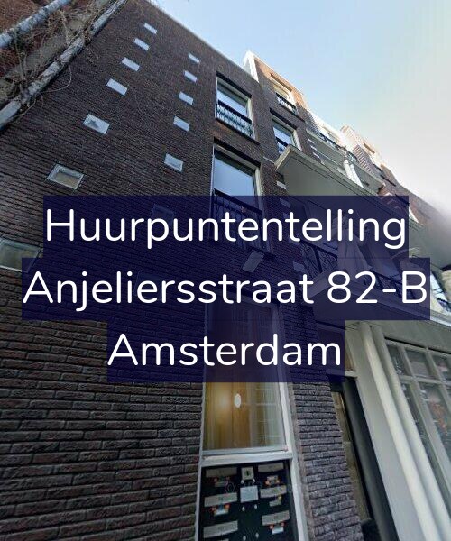 Foto gevel Huurpuntentelling voor Anjeliersstraat 82-B, Amsterdam