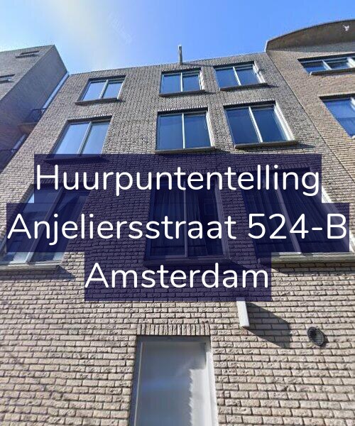 Foto gevel Huurpuntentelling voor Anjeliersstraat 524-B, Amsterdam