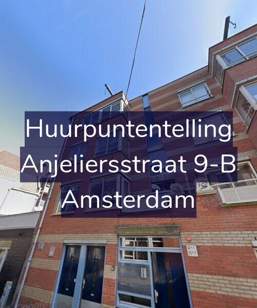 Foto gevel Huurpuntentelling voor Anjeliersstraat 9-B, Amsterdam