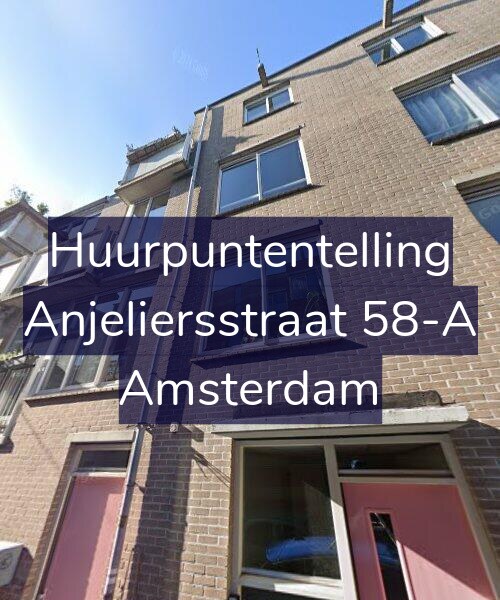 Foto gevel Huurpuntentelling voor Anjeliersstraat 58-A, Amsterdam