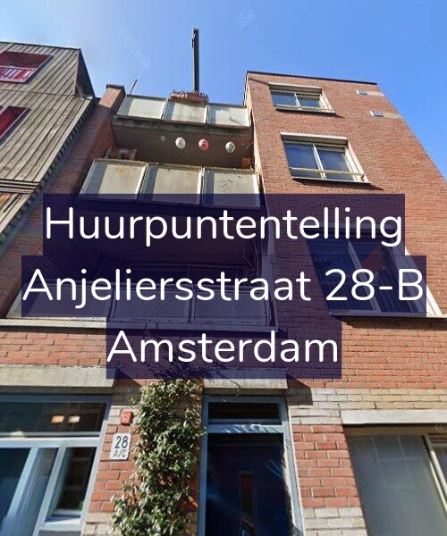 Foto gevel Huurpuntentelling voor Anjeliersstraat 28-B, Amsterdam