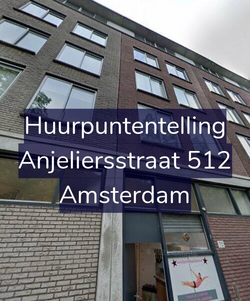 Foto gevel Huurpuntentelling voor Anjeliersstraat 512, Amsterdam
