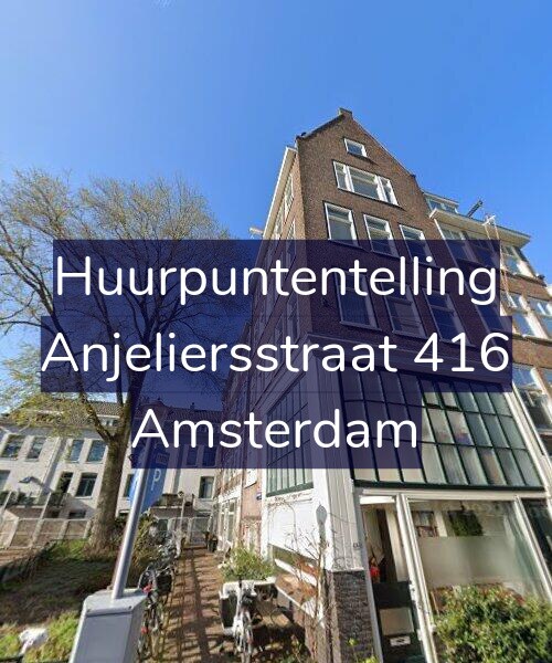 Foto gevel Huurpuntentelling voor Anjeliersstraat 416, Amsterdam