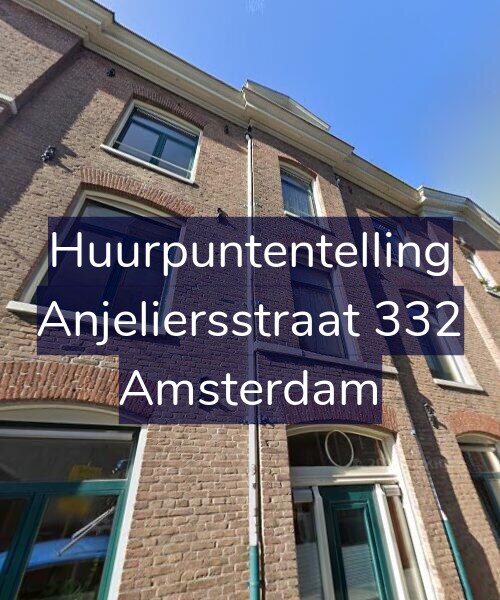 Foto gevel Huurpuntentelling voor Anjeliersstraat 332, Amsterdam