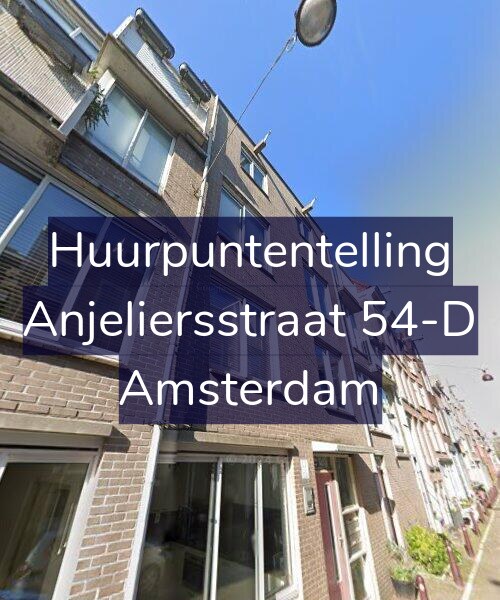 Foto gevel Huurpuntentelling voor Anjeliersstraat 54-D, Amsterdam