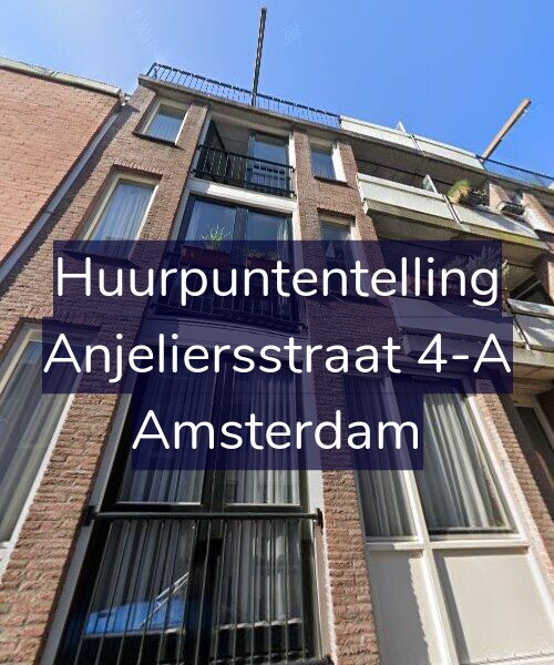 Foto gevel Huurpuntentelling voor Anjeliersstraat 4-A, Amsterdam