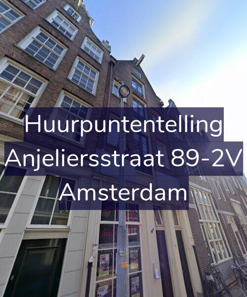 Foto gevel Huurpuntentelling voor Anjeliersstraat 89-2V, Amsterdam