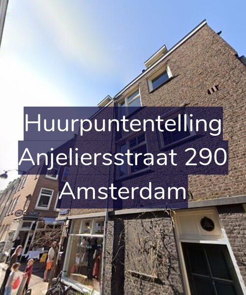 Foto gevel Huurpuntentelling voor Anjeliersstraat 290, Amsterdam