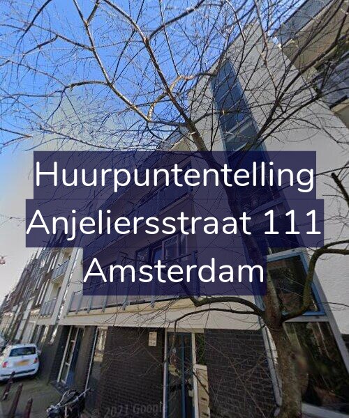Foto gevel Huurpuntentelling voor Anjeliersstraat 111, Amsterdam