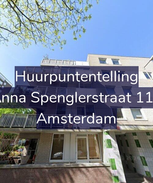 Foto gevel Huurpuntentelling voor Anna Spenglerstraat 116, Amsterdam