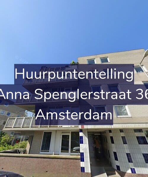 Foto gevel Huurpuntentelling voor Anna Spenglerstraat 36, Amsterdam
