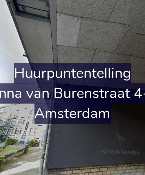 Foto gevel Huurpuntentelling voor Anna van Burenstraat 4-1, Amsterdam