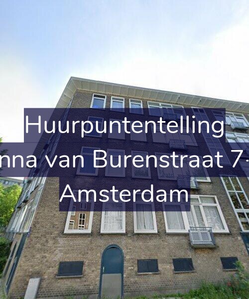 Foto gevel Huurpuntentelling voor Anna van Burenstraat 7-1, Amsterdam