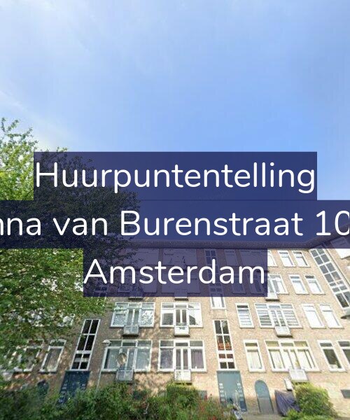 Foto gevel Huurpuntentelling voor Anna van Burenstraat 10-3, Amsterdam