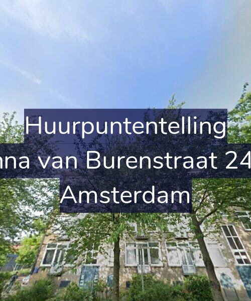 Foto gevel Huurpuntentelling voor Anna van Burenstraat 24-3, Amsterdam