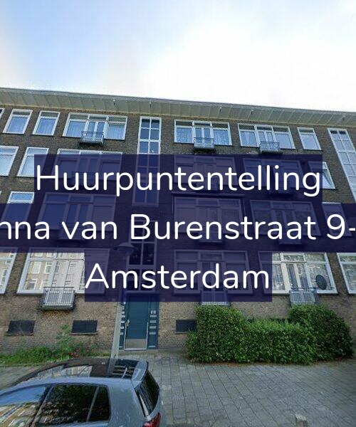 Foto gevel Huurpuntentelling voor Anna van Burenstraat 9-H, Amsterdam