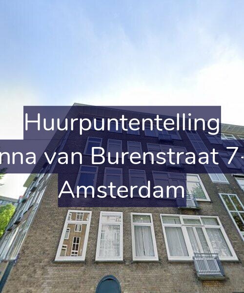 Foto gevel Huurpuntentelling voor Anna van Burenstraat 7-2, Amsterdam