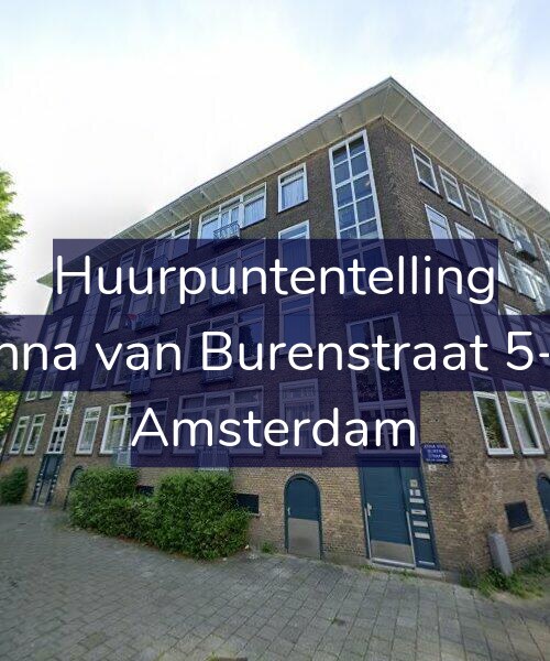 Foto gevel Huurpuntentelling voor Anna van Burenstraat 5-H, Amsterdam