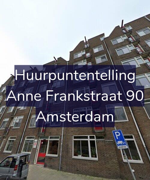 Foto gevel Huurpuntentelling voor Anne Frankstraat 90, Amsterdam