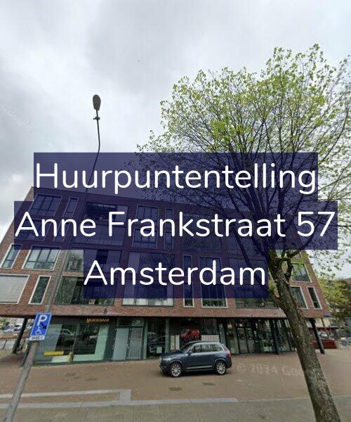 Foto gevel Huurpuntentelling voor Anne Frankstraat 57, Amsterdam