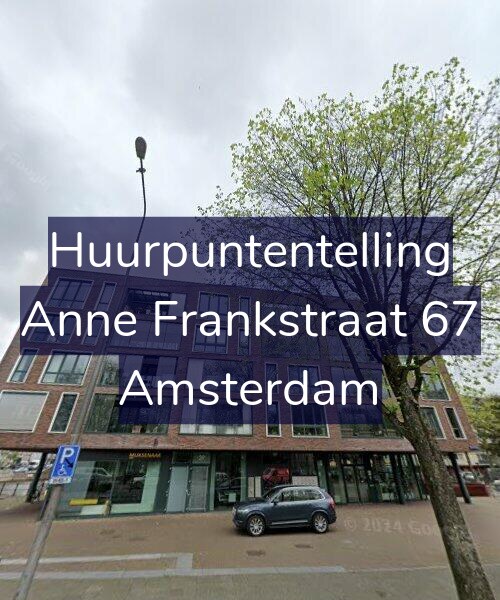 Foto gevel Huurpuntentelling voor Anne Frankstraat 67, Amsterdam