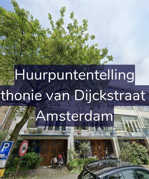 Foto gevel Huurpuntentelling voor Anthonie van Dijckstraat 10, Amsterdam