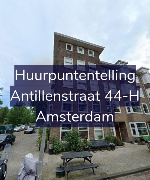 Foto gevel Huurpuntentelling voor Antillenstraat 44-H, Amsterdam