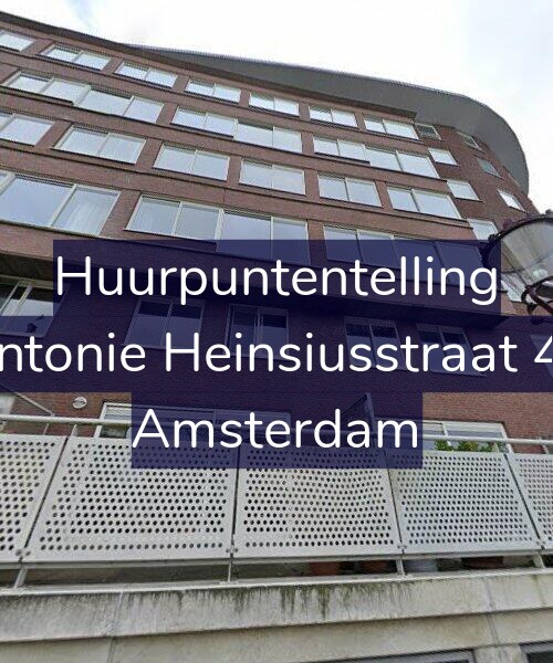 Foto gevel Huurpuntentelling voor Antonie Heinsiusstraat 44, Amsterdam