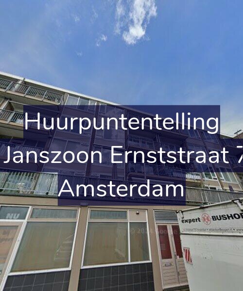 Foto gevel Huurpuntentelling voor Arent Janszoon Ernststraat 727-C, Amsterdam