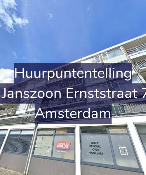 Foto gevel Huurpuntentelling voor Arent Janszoon Ernststraat 795-G, Amsterdam
