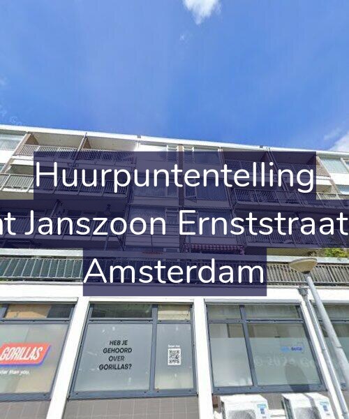 Foto gevel Huurpuntentelling voor Arent Janszoon Ernststraat 747, Amsterdam