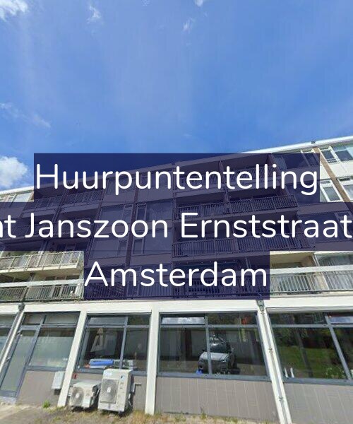 Foto gevel Huurpuntentelling voor Arent Janszoon Ernststraat 741, Amsterdam
