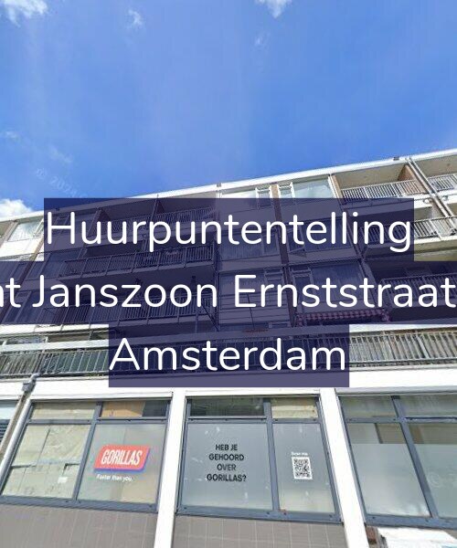 Foto gevel Huurpuntentelling voor Arent Janszoon Ernststraat 749, Amsterdam