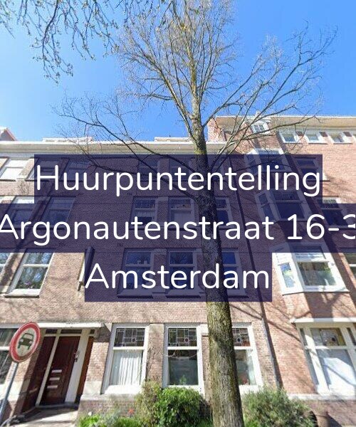 Foto gevel Huurpuntentelling voor Argonautenstraat 16-3, Amsterdam