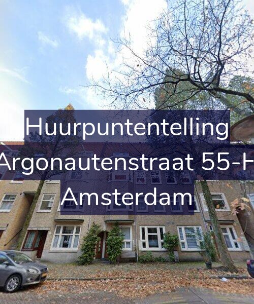 Foto gevel Huurpuntentelling voor Argonautenstraat 55-H, Amsterdam