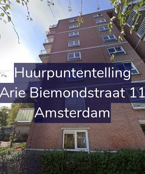 Foto gevel Huurpuntentelling voor Arie Biemondstraat 11, Amsterdam