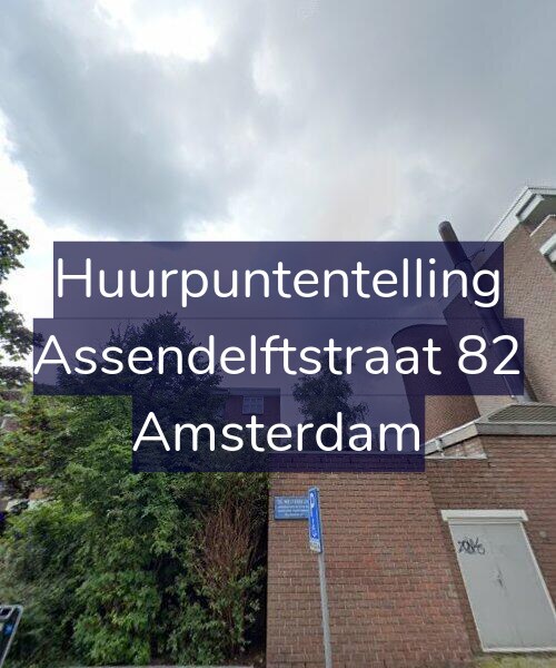 Foto gevel Huurpuntentelling voor Assendelftstraat 82, Amsterdam